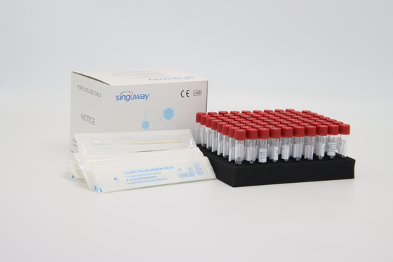 Equipo viral ISO13485 de la extracción de la polimerización en cadena de Kit tiempo real Nasal Swab del aislamiento de la DNA del ARN
