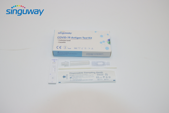 Uno mismo coloidal disponible del antígeno del oro que prueba a Kit Cassette High Sensitivity