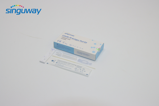 Equipo de autoprueba de la prueba del hogar de la polimerización en cadena de Kit Nasal Swab Lab RT del antígeno rápido ISO9001