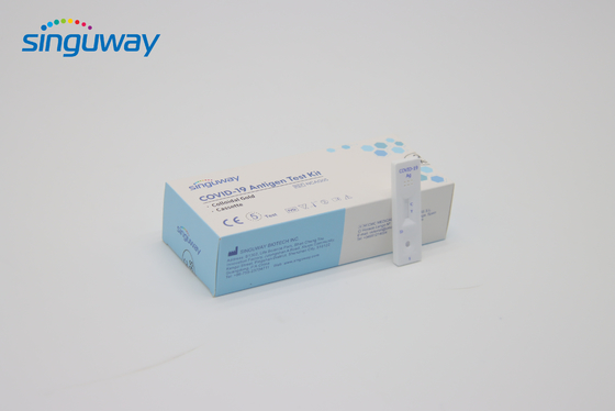 Un paso antígeno rápido cualitativo Kit Europe Approved de autoprueba de 15 minutos