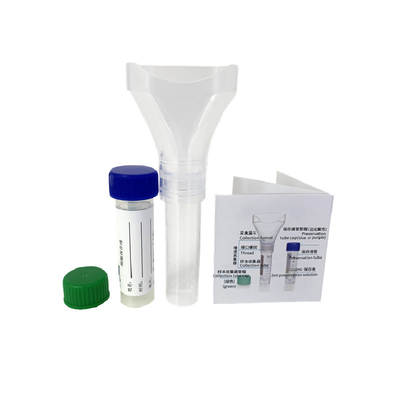 Virus disponible de la esponja nasofaríngea de la nariz que muestrea a Kit Saliva Specimen Collection 5ml