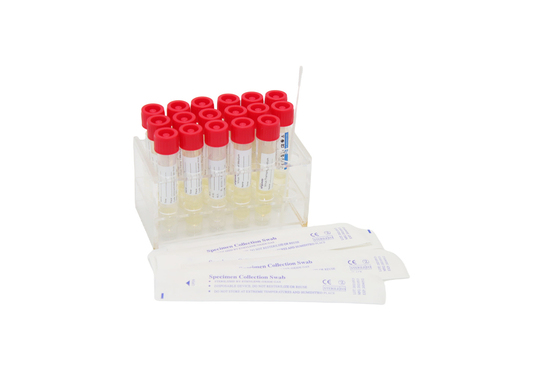 Virus disponible de la esponja nasofaríngea de la célula que muestrea a Kit Specimen Collection Tube 3mL