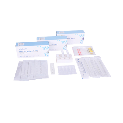 Tarjeta rápida ISO13485 de la prueba de Kit Nasal Swab Ag Saliva del antígeno de autoprueba de la alta exactitud