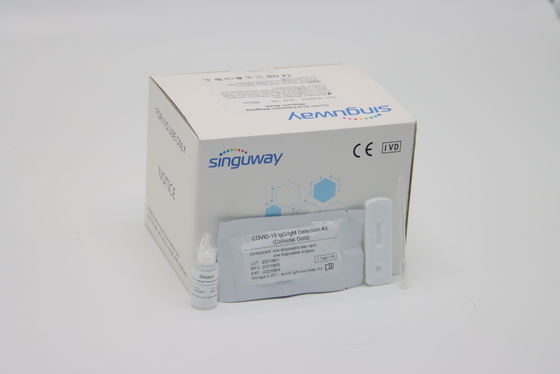 Prueba rápida Kit Cassette ISO13485 del anticuerpo del alto uno mismo disponible de la sensibilidad