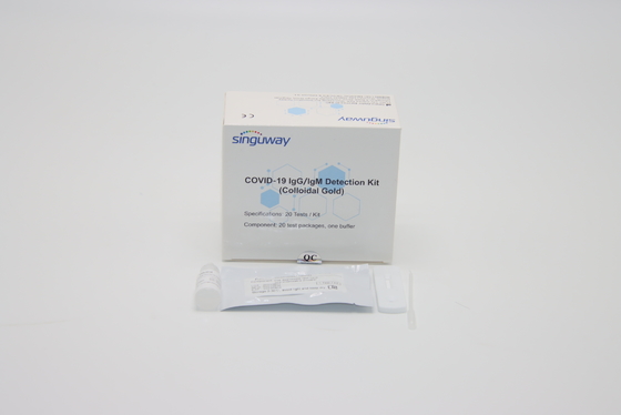 Equipo de autoprueba ISO9001 de Kit Nasal Art Swab Test del anticuerpo rápido casero del laboratorio