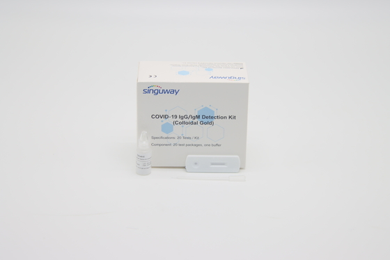 Pruebas rápidas del equipo 20 de la prueba del hogar de Kit Whole Blood Hepatitis B de la prueba del anticuerpo de los píloros de H