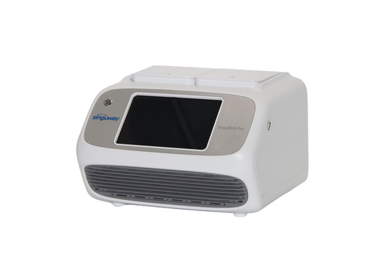 Peso ligero en tiempo real portátil del equipo de laboratorio de Thermalcycler del analizador de la polimerización en cadena