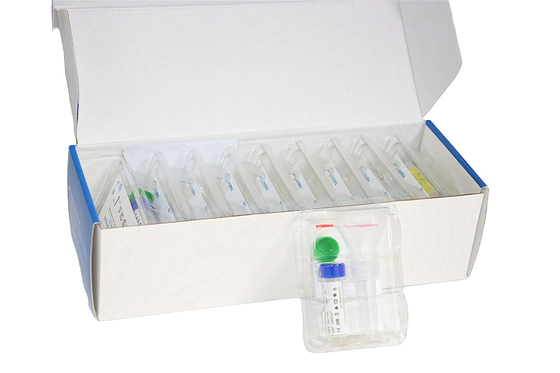 Contenedor de prueba rápido disponible del equipo 5ml 10ml del muestreo del virus de la colección de la DNA de la saliva