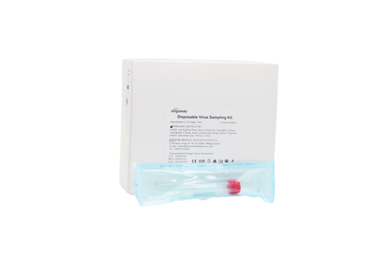 tubo disponible de la colección del ABS VTM del equipo del muestreo del virus del medio del transporte 10ml