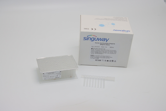 Extracción ácida nucléica viral Kit Magnetic Bead Method ISO13485 de la DNA de 48 muestras