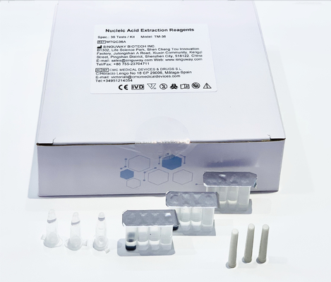 Extracción ácida nucléica Kit Isolation For Mini Extractor del ARN de la DNA de 4 muestras