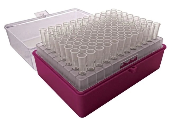 ODM capilar disponible del OEM de las pipetas de los PP de las extremidades de la pipeta de la polimerización en cadena 20ul